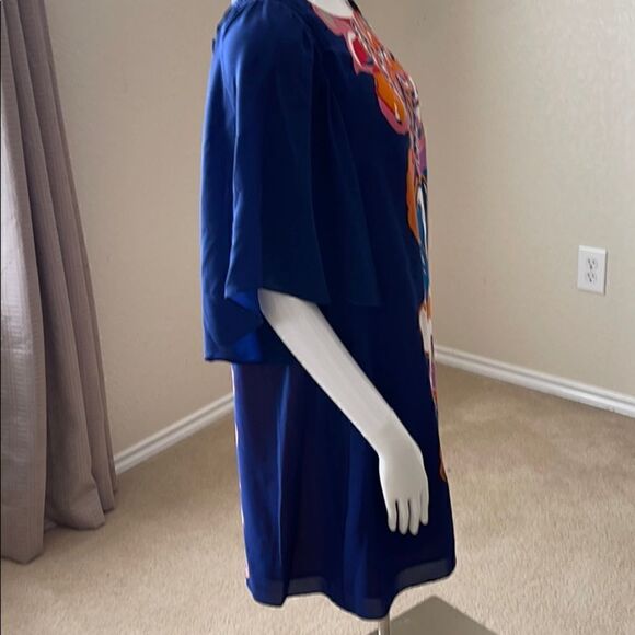 Anthropologie Maeve Vero Silk Tunic Dress Medium - Picture 6 of 10